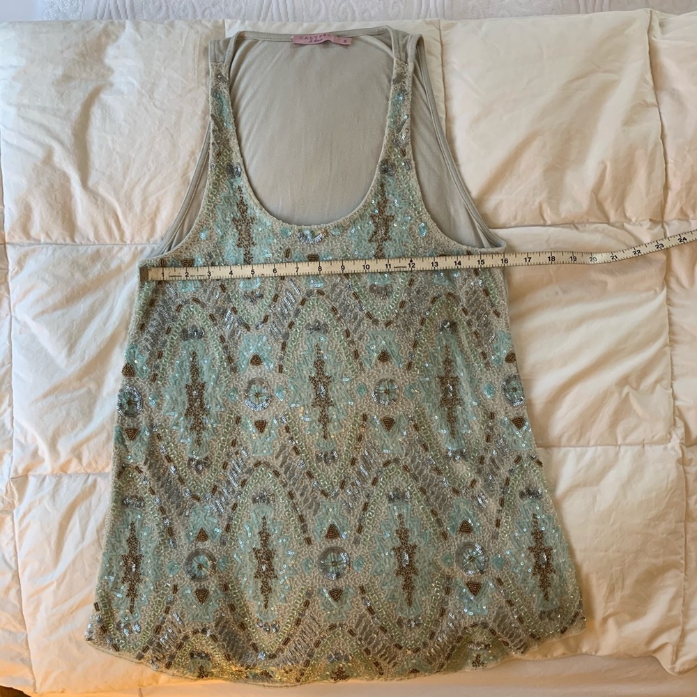 Calypso St. Barth Beaded Top - Picture 4 of 7